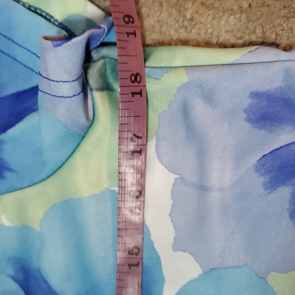 Vintage lg dress top floral - Picture 4 of 6